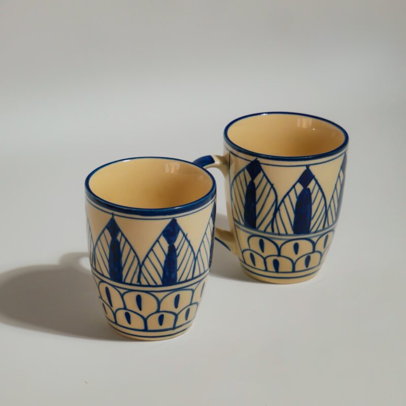 Blue Pattern Mug - Image 2