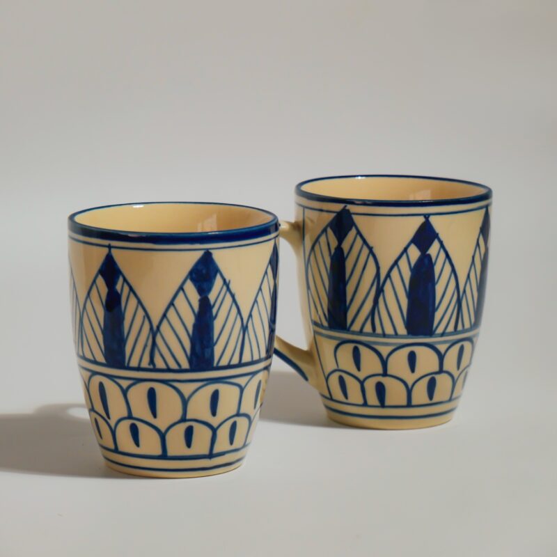 Blue Pattern Mug