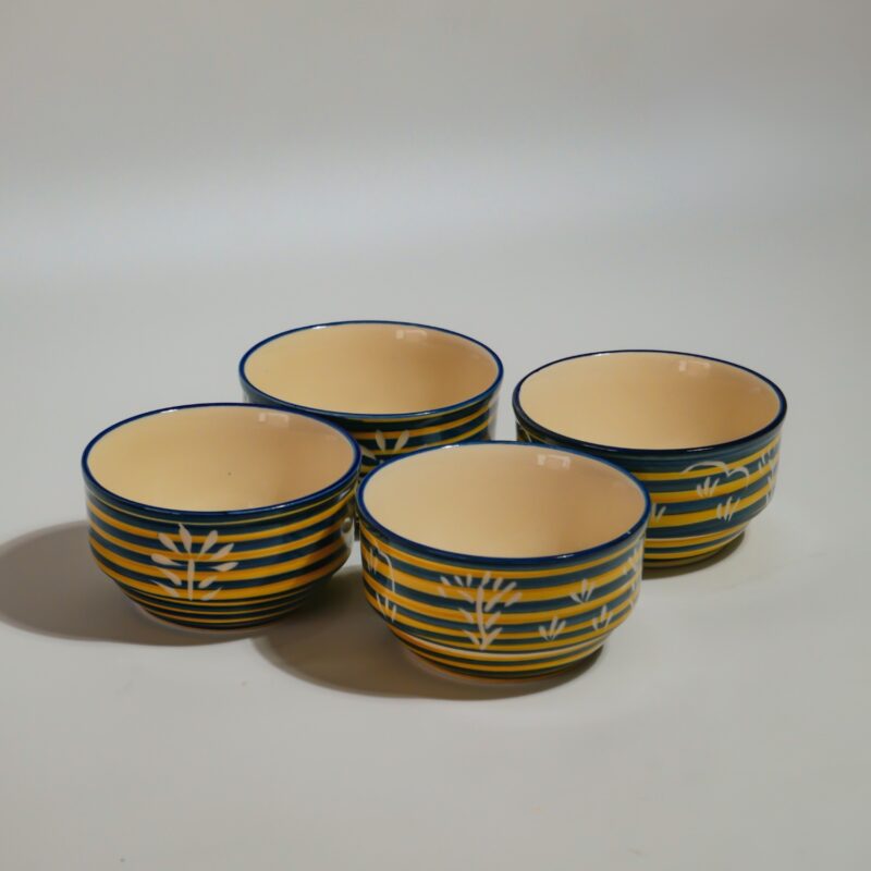 Bowl Set of 4 (Line Art)