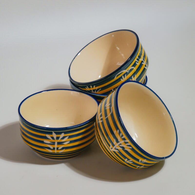 Bowl Set of 4 (Line Art) - Image 2