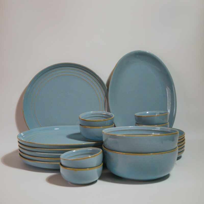 Dinner Set Powder Blue (Porcelain)