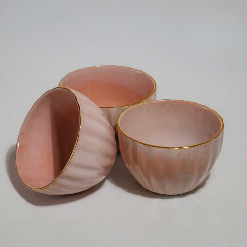 Snack Bowl with tray (Mud) - Image 3