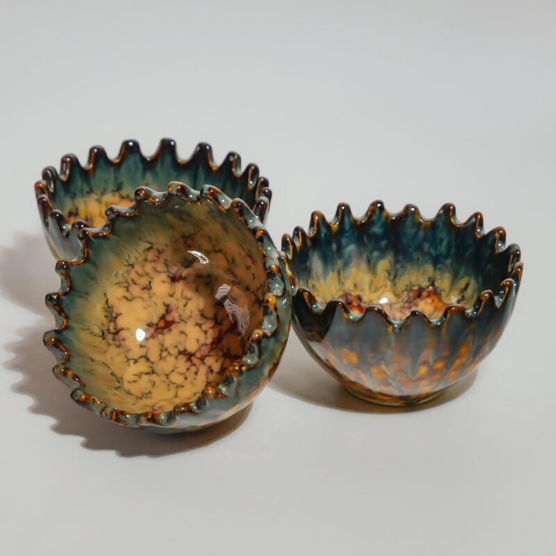 Snack Bowl with tray (Eye) - Image 2