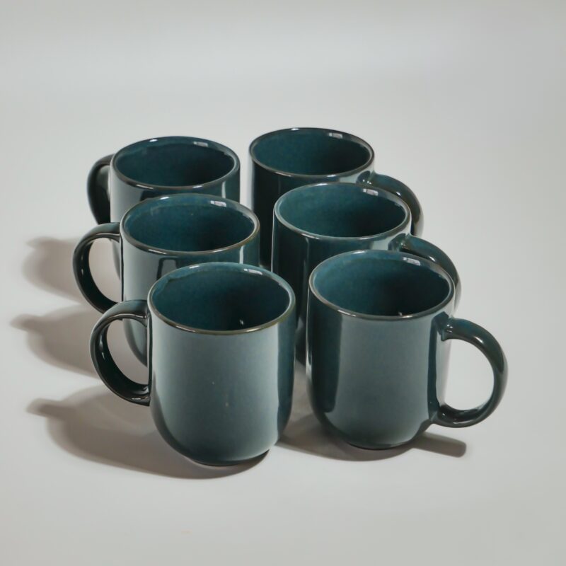 Tea cups Porcelain set (Green)