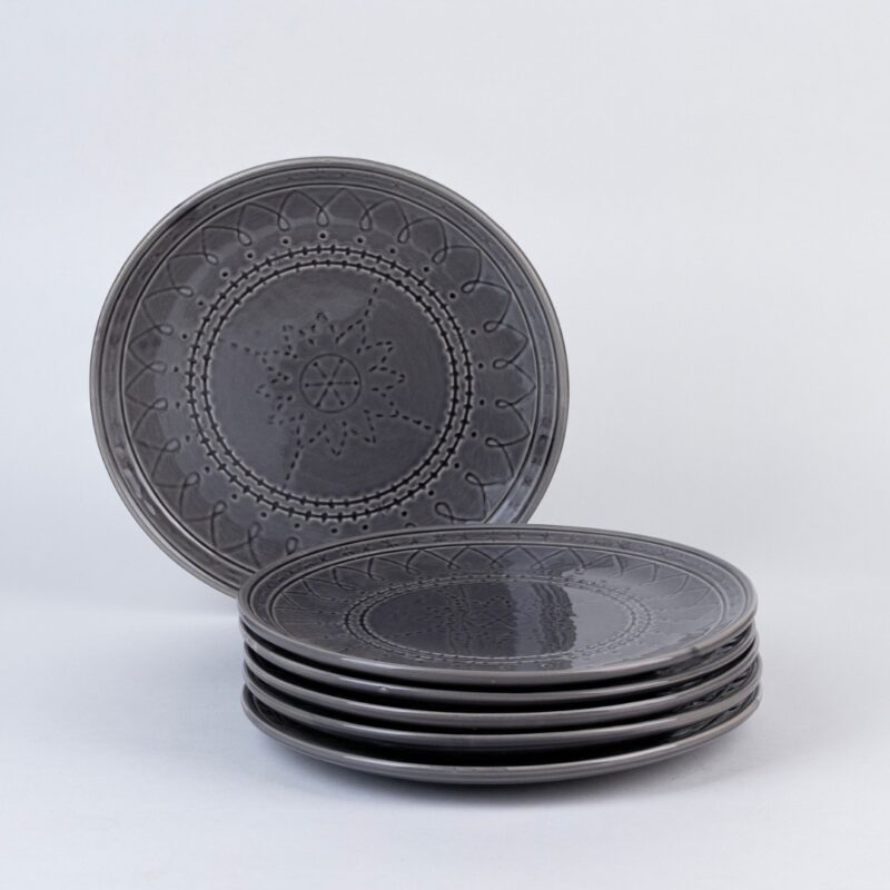 Grey Dinner Set - Image 3