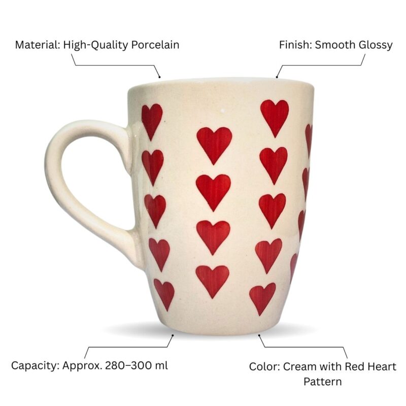 Red Heart Cup - Image 2