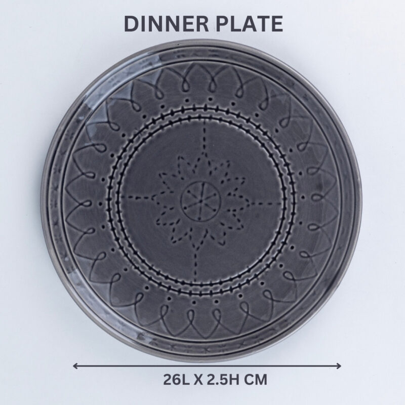 Grey Dinner Set - Image 2