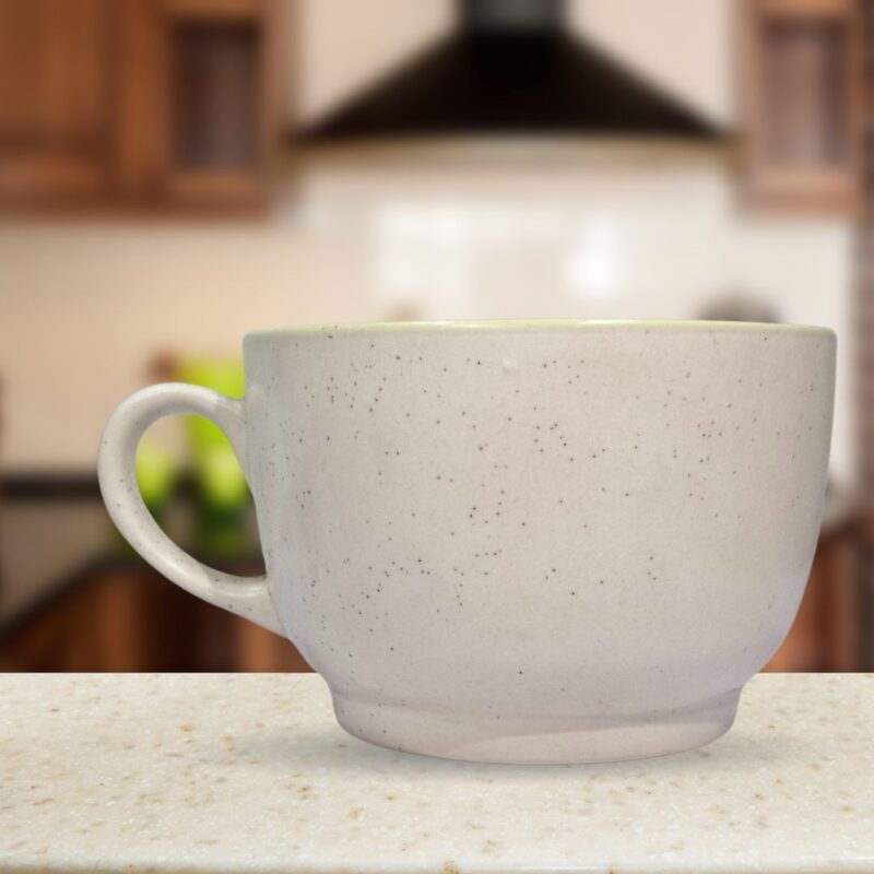 White Soup Cup
