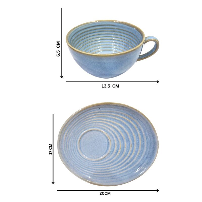 Ocean Breeze Cup & Saucer - Image 3