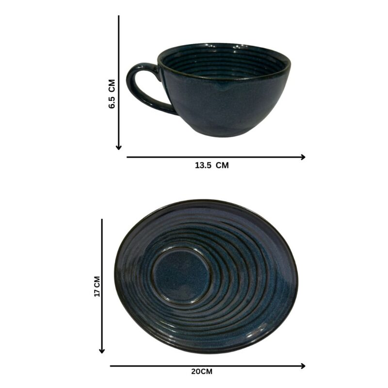 Galaxy Glow Cup & Saucer - Image 3