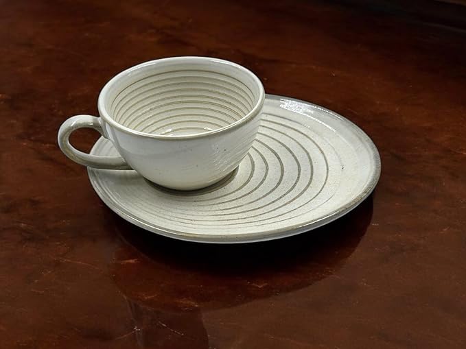 White Cup & Saucer