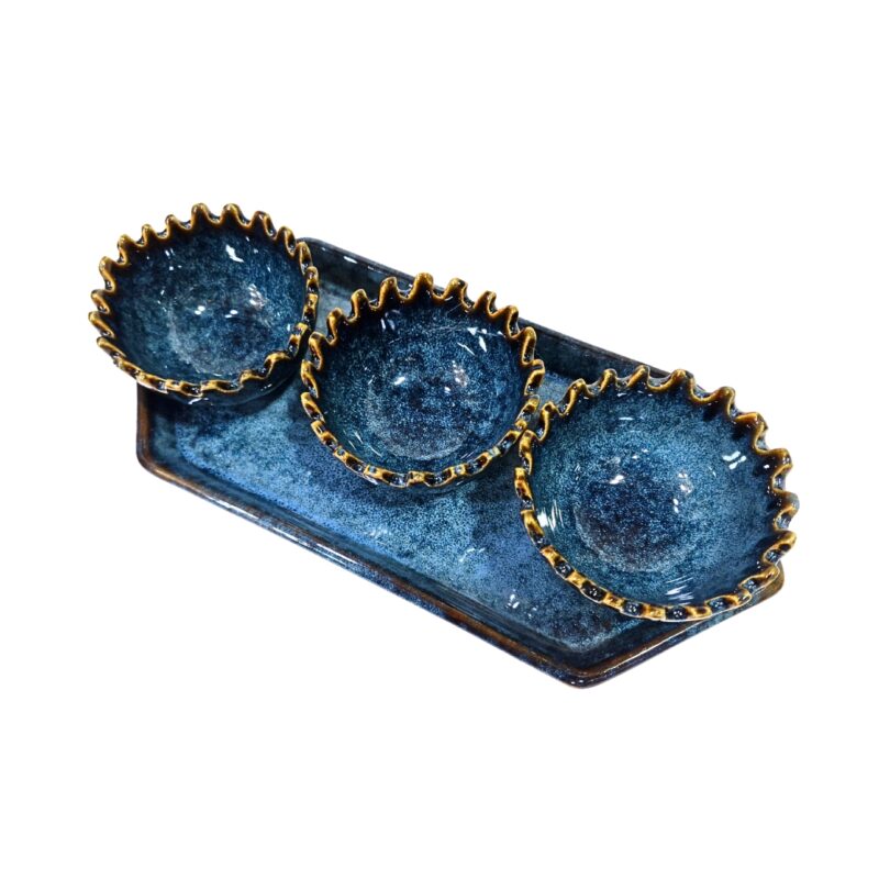 Dark Blue Trey Set - Image 2