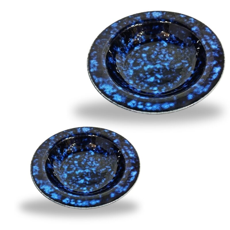 Dark Blue Pasta Plate - Image 2