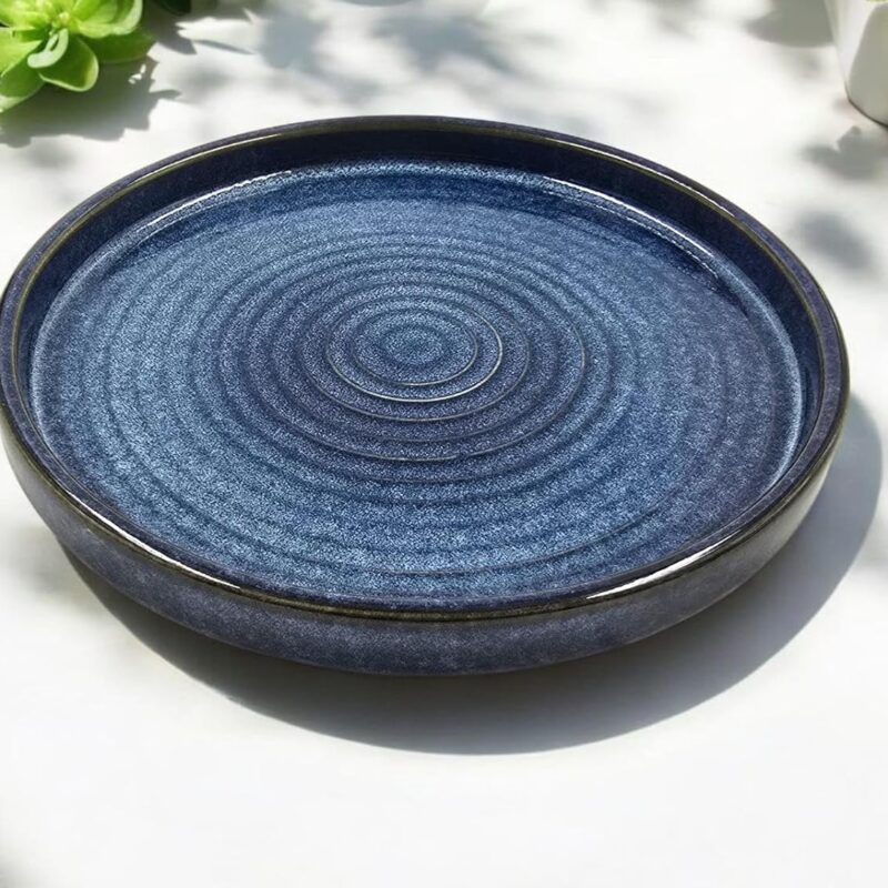 Dark Blue Big Platter