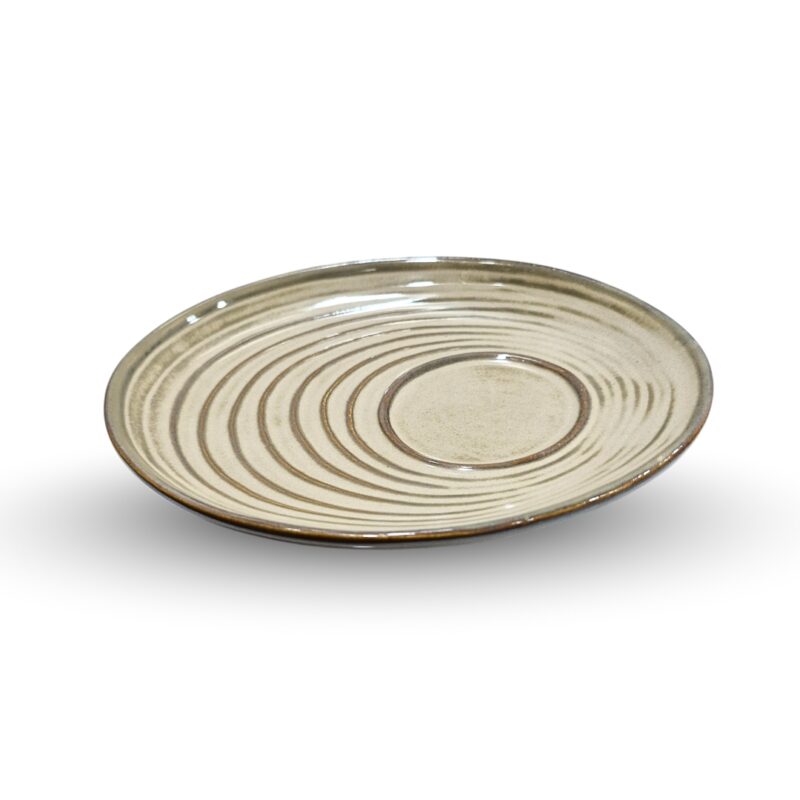 Brown Cup & Saucer - Image 5